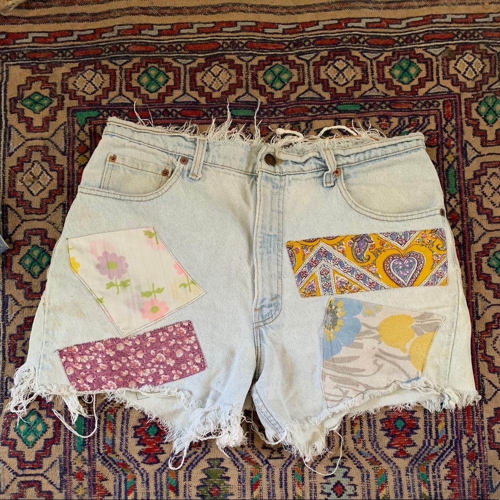 Vintage High Waisted Levi short